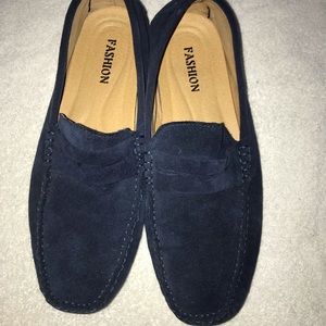 Mens Blue Loafers Size 48
